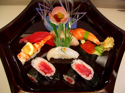 富木島寿司　寿司宴会　にぎり寿司